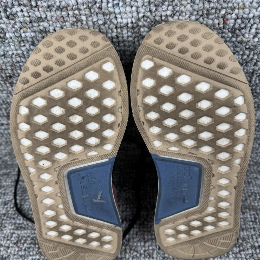 Adidas NMD_R1 V2 Shoes Mens 7 Boost Casual Sneaker GZ2573 Black Tan